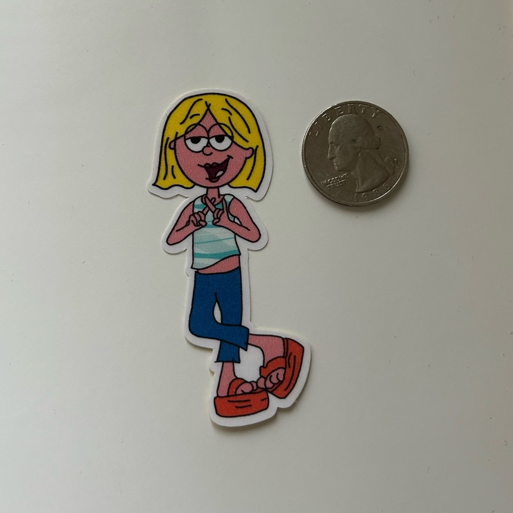 FINAL SALE: Alpha Xi Delta sticker - Picture 3 of 3